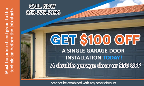 Garage Door Repair Citrus Park Coupon - Download Now!